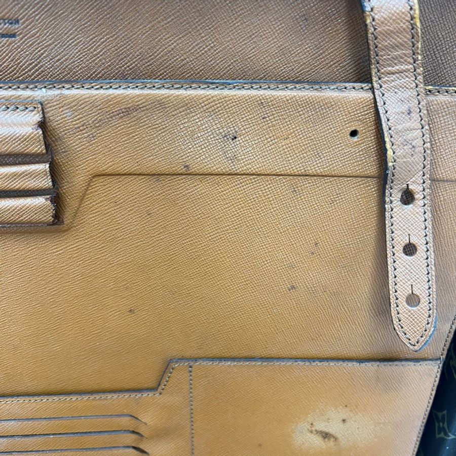 Louis Vuitton 古董手提硬殼行李箱 45 vintage 二手 中古-54
