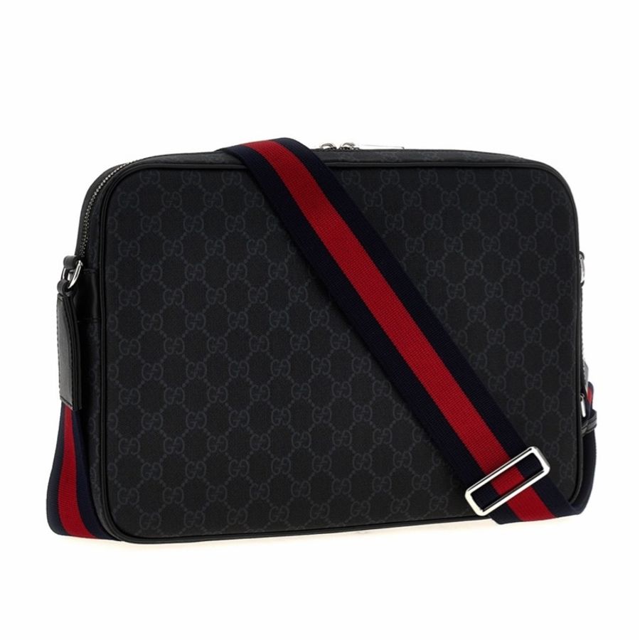 Gucci 男士 'GG' 斜挎包均碼碼36.5cm*8cm*25cm-3