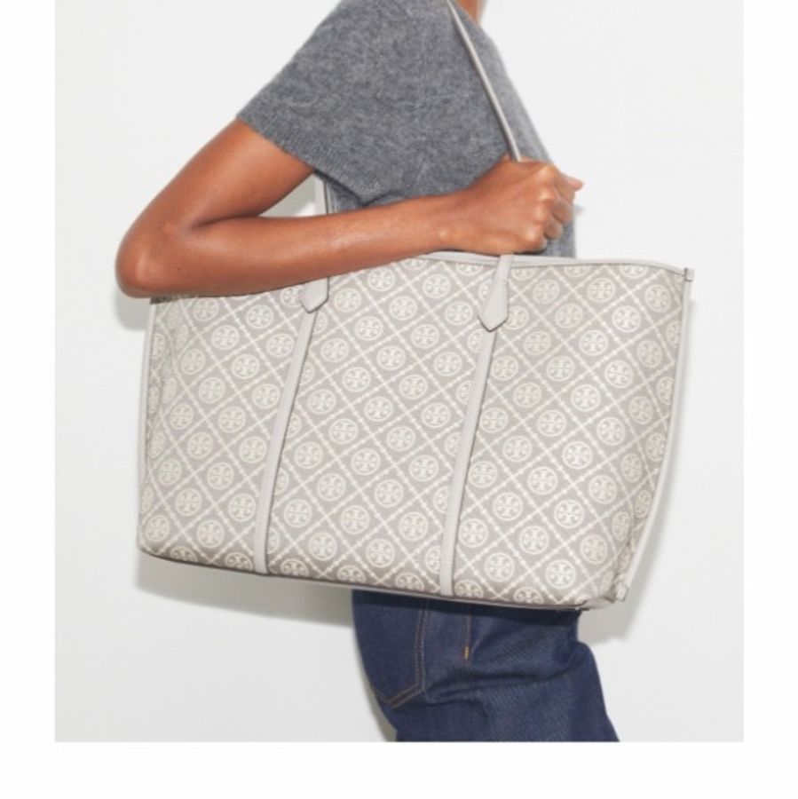 Tory Burch 女士 T-Monogram托特包均碼碼37.8cm*13.4cm*28cm-2
