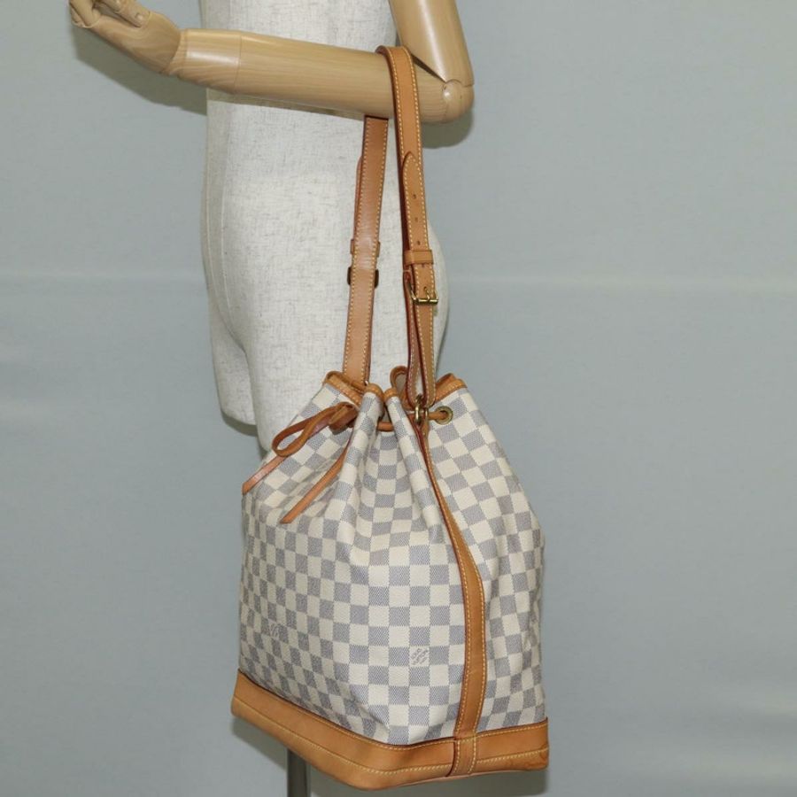 【日本直送】路易威登 Damier Azur Noe 肩背包 N42222 LV 正品 137147V-20