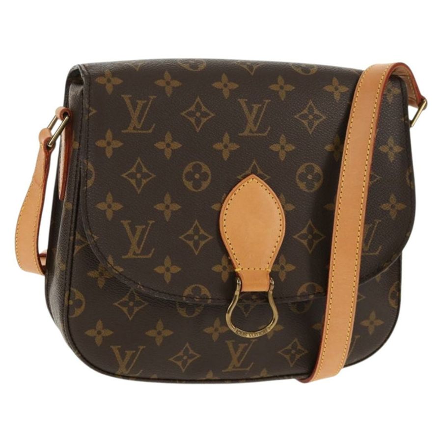 【日本直送】路易威登 Monogram Saint Cloud GM 肩背包 M51242 LV Auth 146508V-0