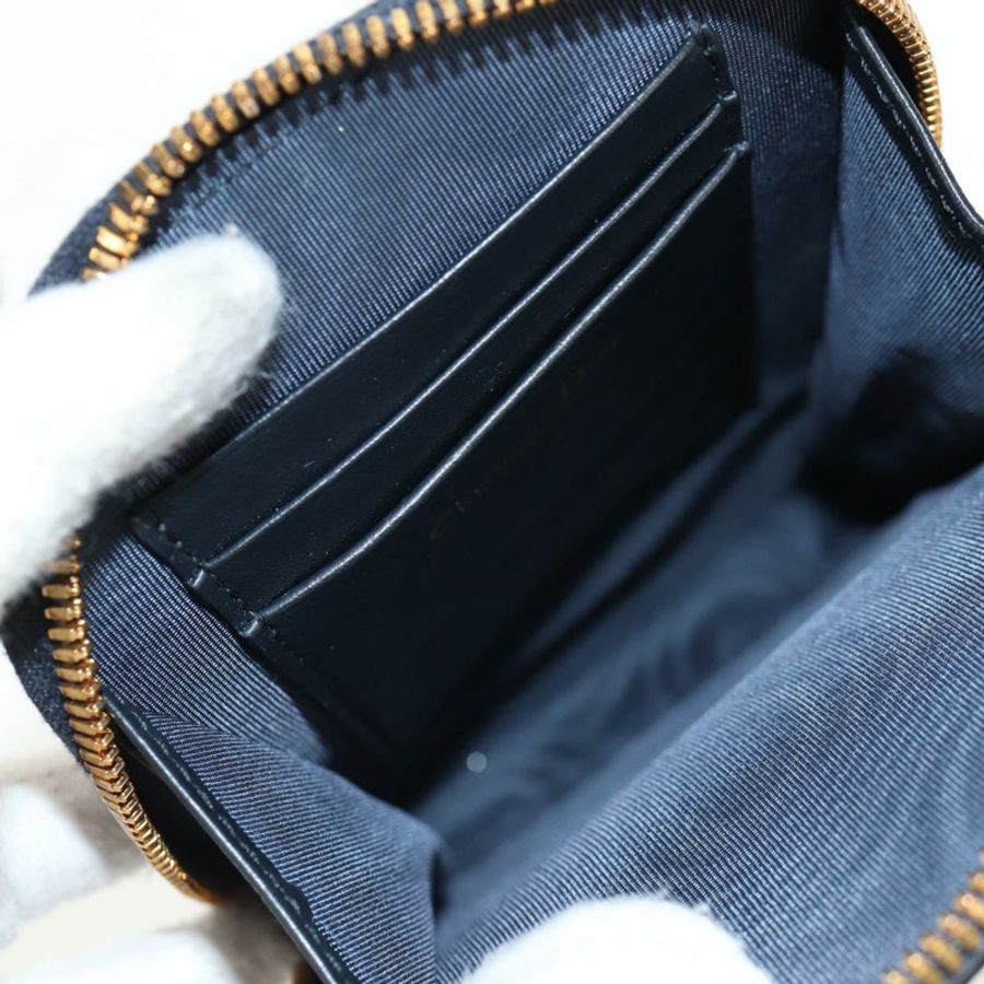 【日本直送】Christian Dior Trotter 帆布 Dior 30 Montaigne 鏈條包 海軍藍 正品 147260M-23
