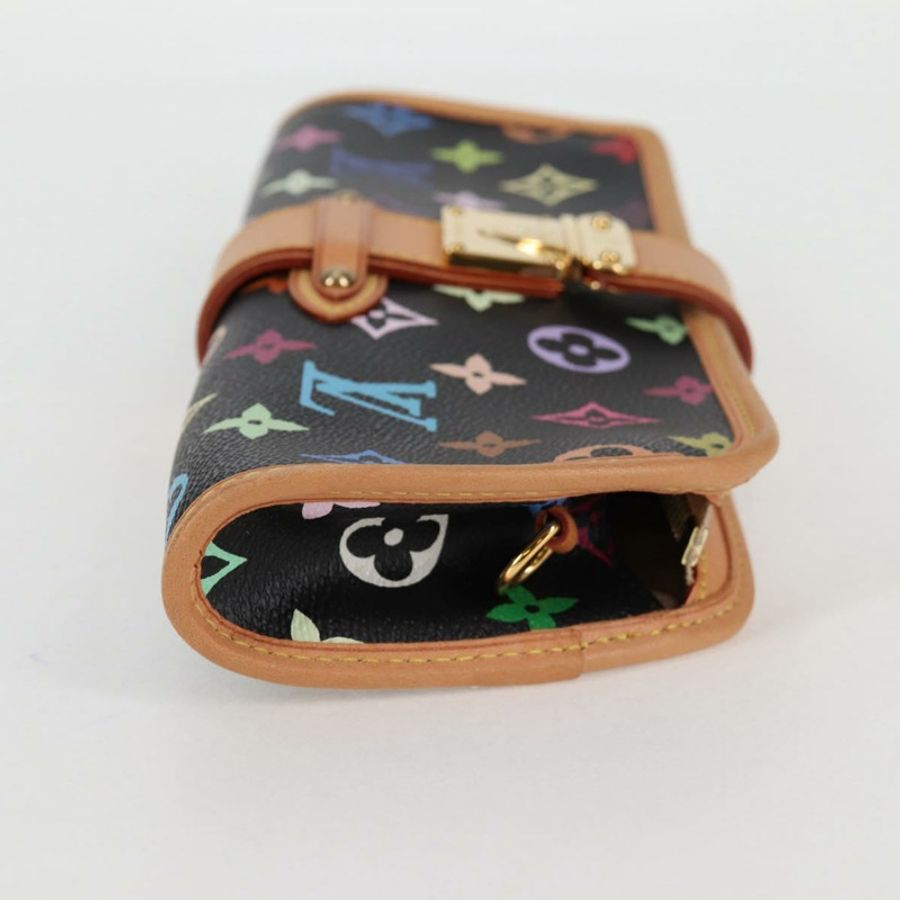 【日本直送】路易威登 Monogram Multicolor Shirley 單肩包 黑色 M40050 正品 121182SAV-3