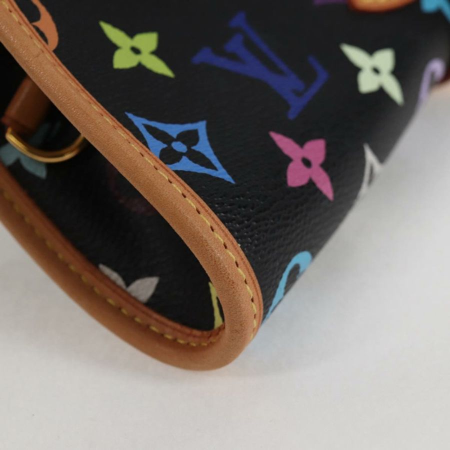 【日本直送】路易威登 Monogram Multicolor Shirley 單肩包 黑色 M40050 正品 121182SAV-6