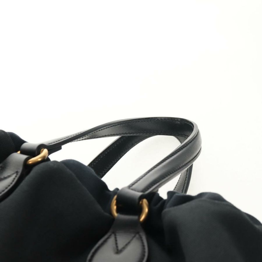 【日本直送】GUCCI Chateau Marmont 手提包 帆布 黑色 金色 552403 Auth am9753M-7