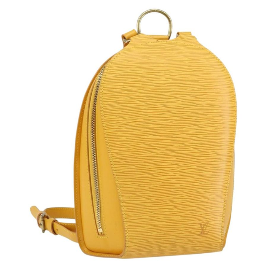 【日本直送】路易威登 Epi Mabillon 雙肩包 黃色 M52239 LV 正品 152653-0