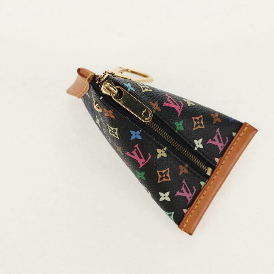 【日本直送】路易威登 Monogram Multicolor Berlingo 零錢包 黑色 M58029 正品 152663V-4