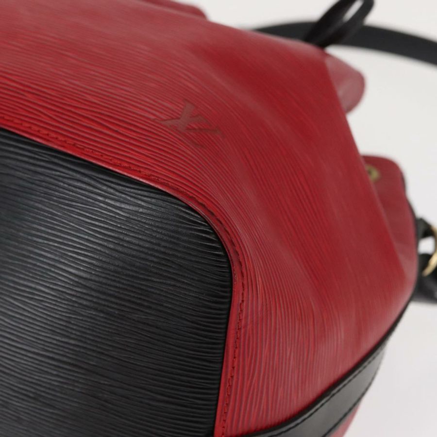 【日本直送】路易威登 Epi Petit Noe 雙色肩背包 黑紅 M44017 LV 正品 153507-13