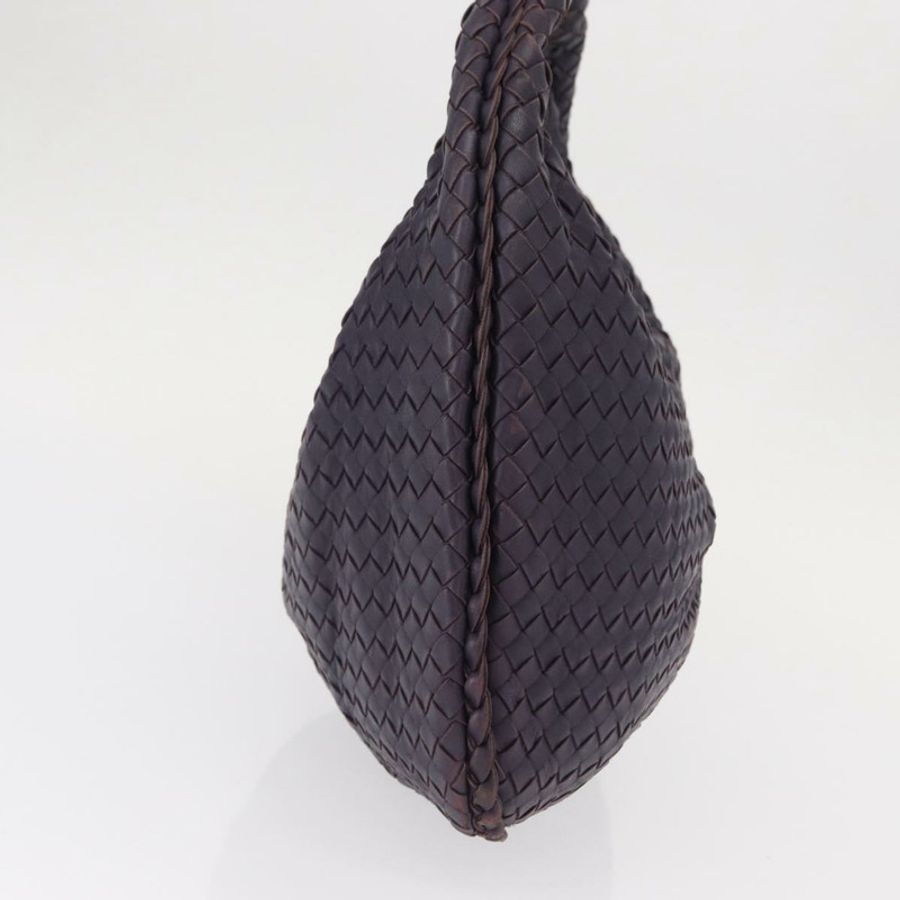 【日本直送】BOTTEGA VENETA INTRECCIATO 流浪漢單肩包皮革紫色 115653 正品 ka125-3