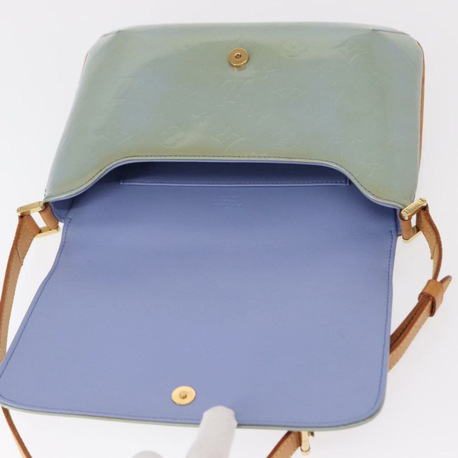【日本直送】路易威登 Monogram Vernis Thompson 街包 Lavande M91009 LV 正品 153871V-8