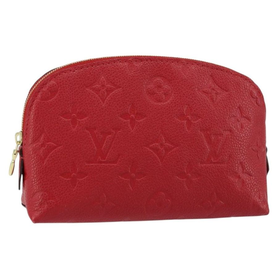 【日本直送】路易威登 Monogram Empreinte Pochette 小號手拿包 紅色 M69414 正品 154301V-0