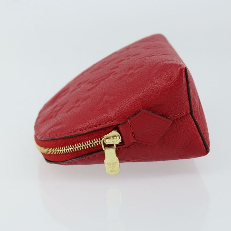 【日本直送】路易威登 Monogram Empreinte Pochette 小號手拿包 紅色 M69414 正品 154301V-3