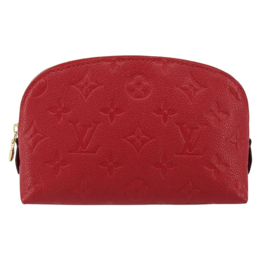 【日本直送】路易威登 Monogram Empreinte Pochette 小號手拿包 紅色 M69414 正品 154301V-12