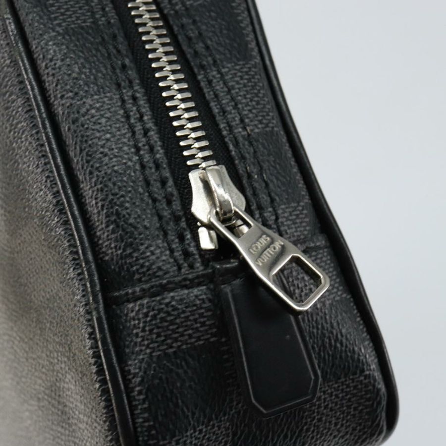 【日本直送】路易威登 Damier 石墨 Trousse 盥洗室小號手拿包 N47522 正品 152238-16