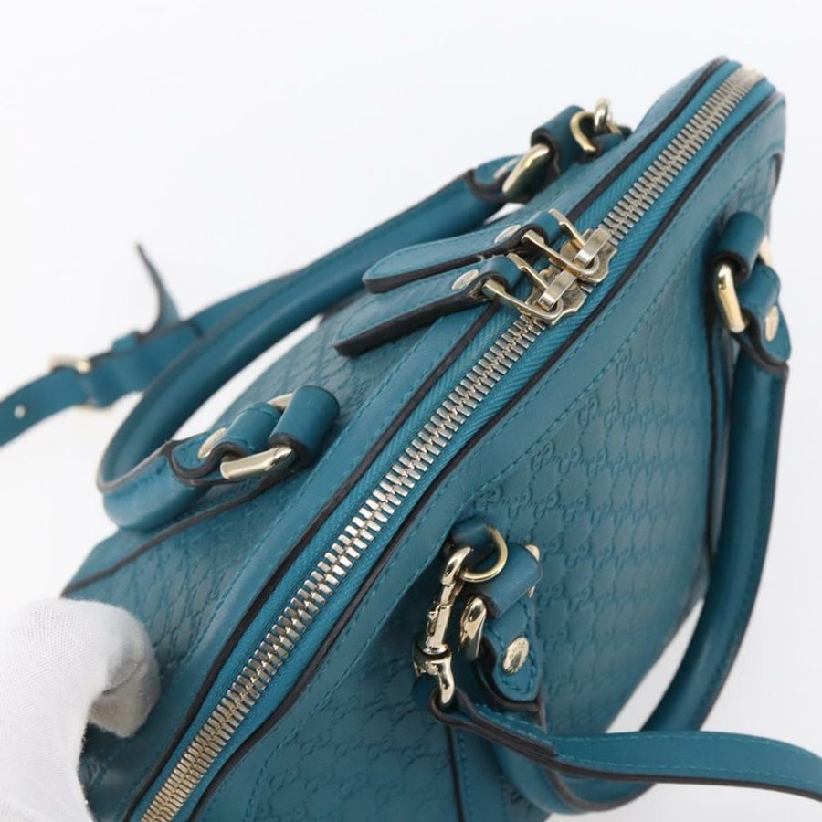 【日本直送】GUCCI GG帆布Guccissima皮革雙肩包 奧特萊斯 藍色 449654 正品 ar13799-5