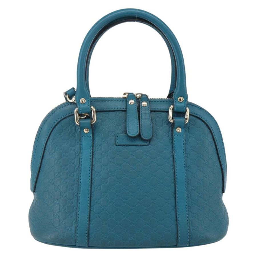 【日本直送】GUCCI GG帆布Guccissima皮革雙肩包 奧特萊斯 藍色 449654 正品 ar13799-12