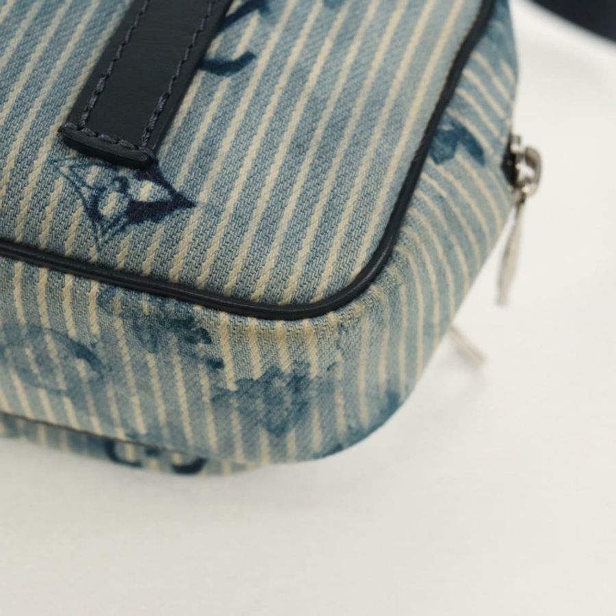 【日本直送】路易威登 Monogram Watercolor 戶外手拿包 藍色 M80462 正品 142975V-15