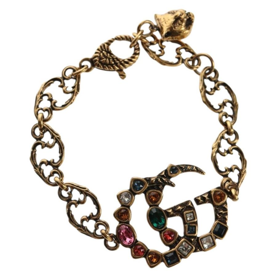 【日本直送】GUCCI GG Marmont 手鐲,金屬金色,正品編號 153328M-0