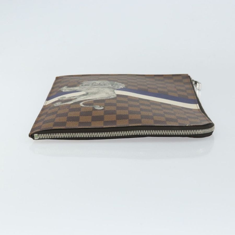 【日本直送】路易威登 Damier Savannah Pochette Jules GM 手拿包 N63345 LV 正品 ti3498-2