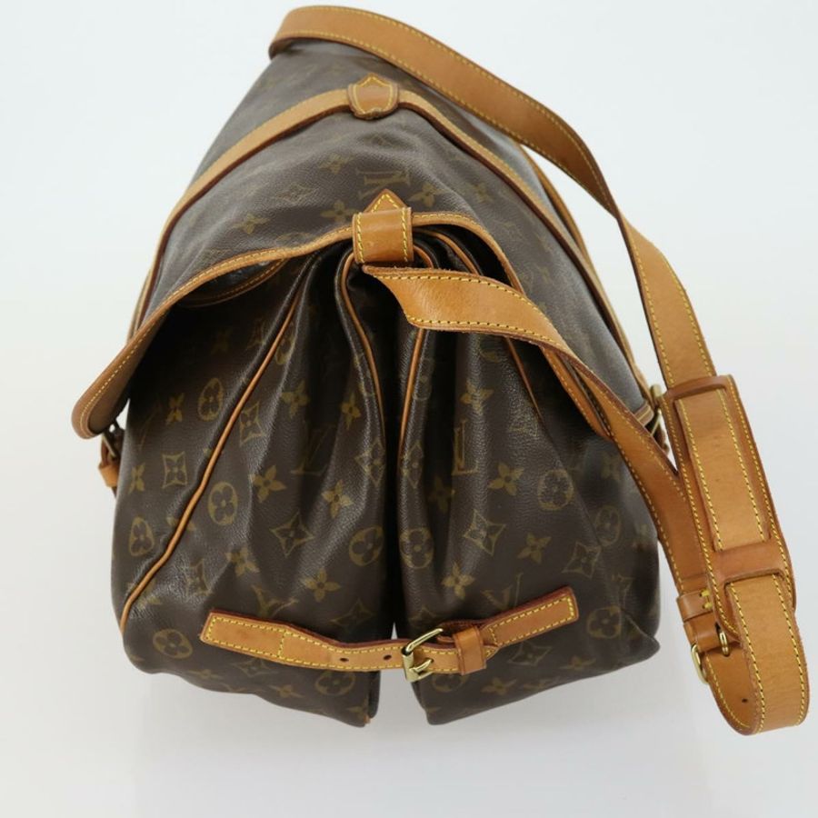 【日本直送】路易威登 Monogram Saumur 35 肩背包 M42254 LV Auth 151754-3