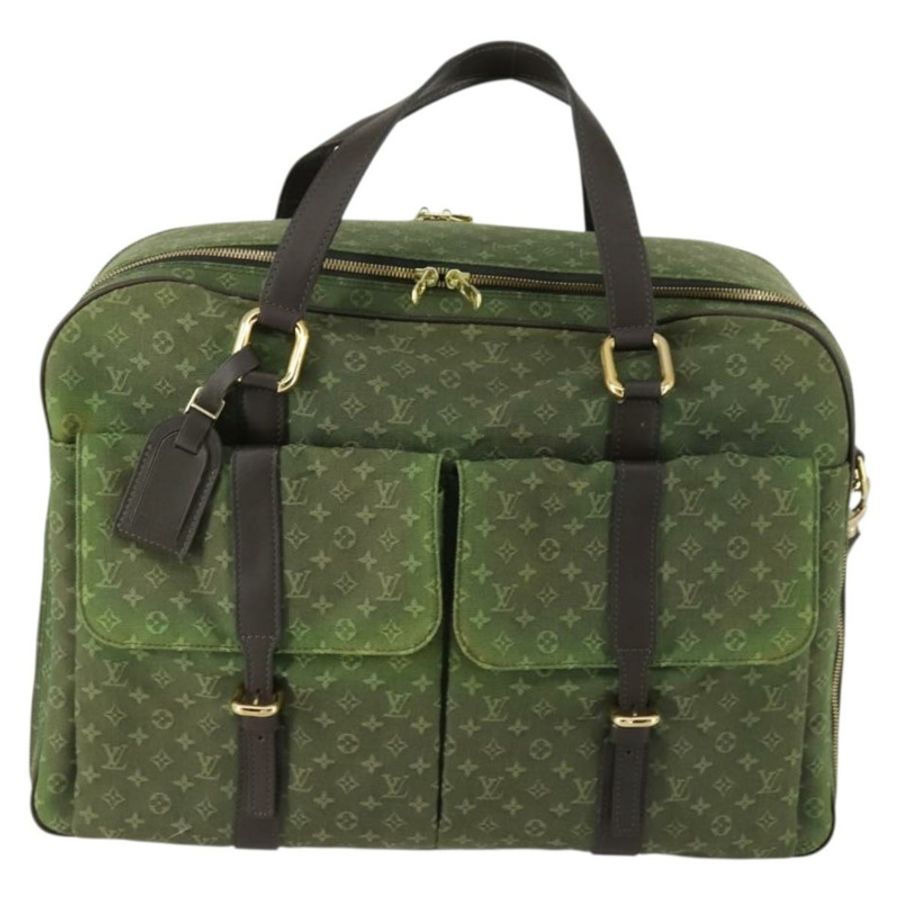 【日本直送】路易威登 Monogram Mini Claudine 波士頓包 卡其色 MB0082 LV Auth mr1701-12