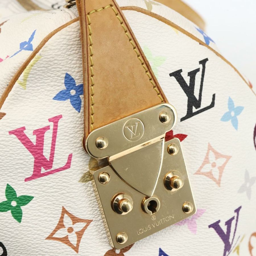 【日本直送】路易威登 Monogram Multicolor Keepall 45 旅行包 白色 M92641 LV 正品 BA8992SAV-19