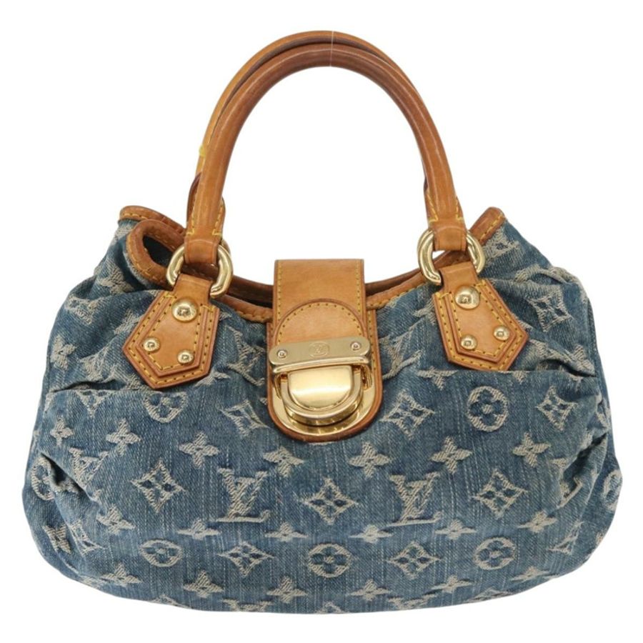【日本直送】路易威登 Monogram Denim Preity 手提包 藍色 M95020 LV 正品 159703-12