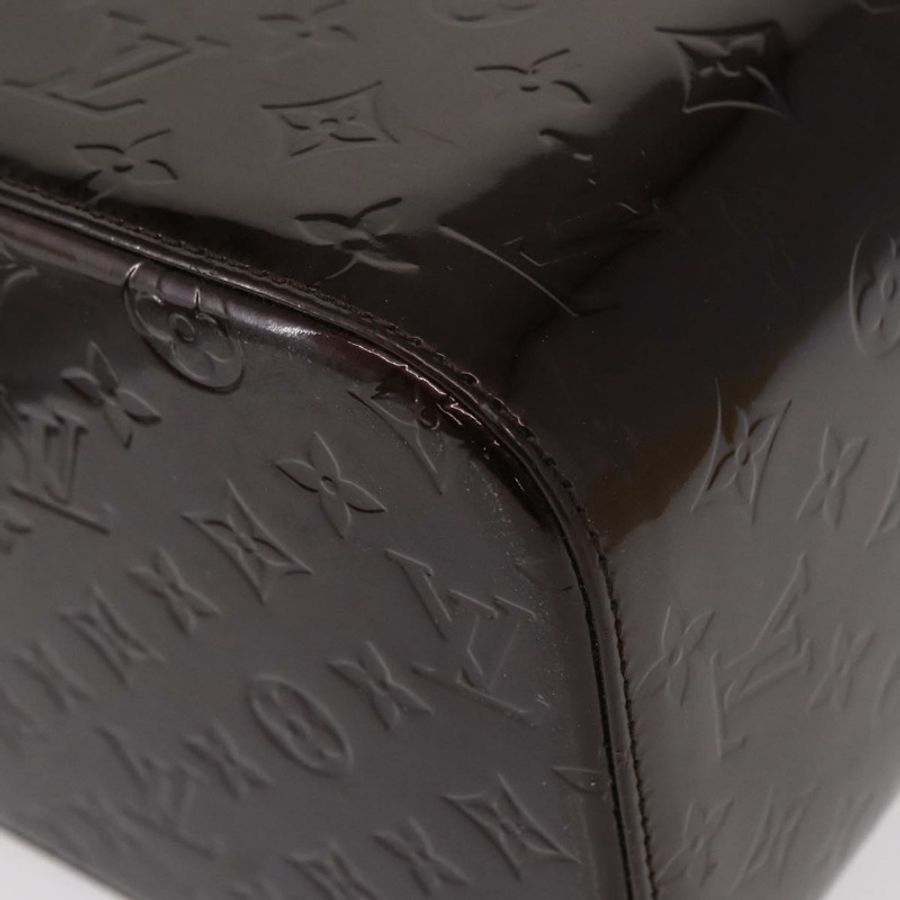 【日本直送】路易威登 Monogram Vernis Vanity GM Amarante M93512 Auth ka927-15