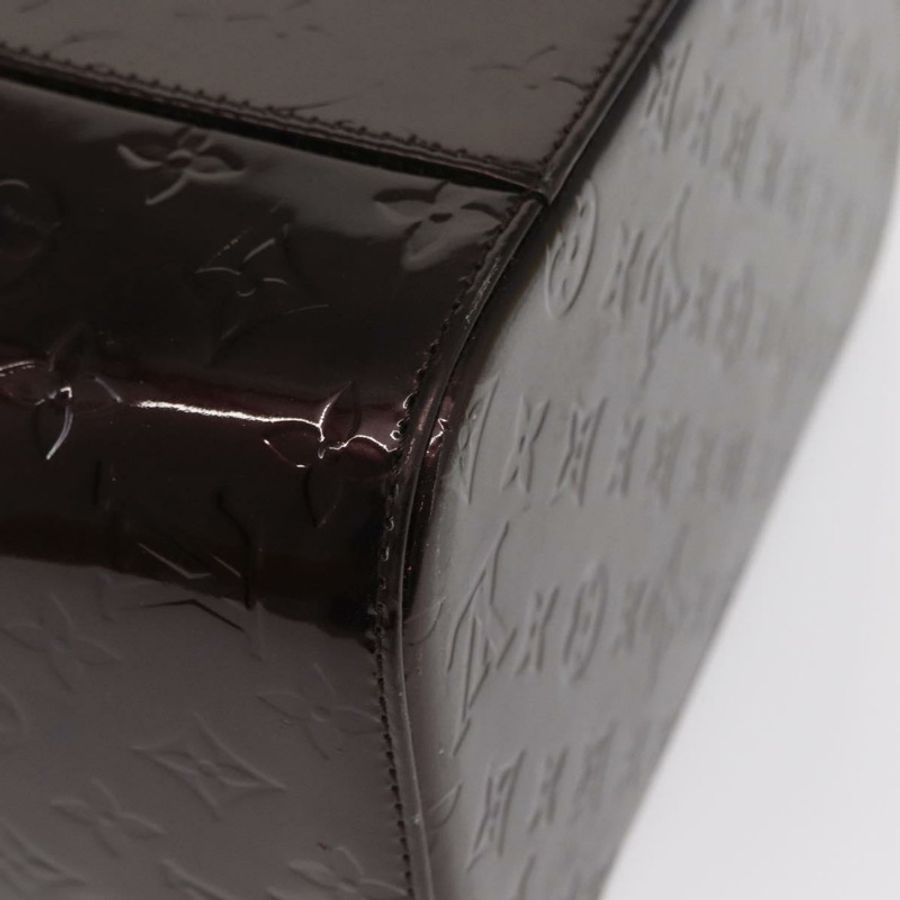 【日本直送】路易威登 Monogram Vernis Vanity GM Amarante M93512 Auth ka927-16