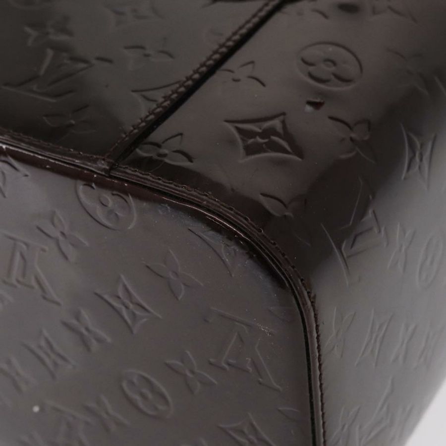 【日本直送】路易威登 Monogram Vernis Vanity GM Amarante M93512 Auth ka927-17