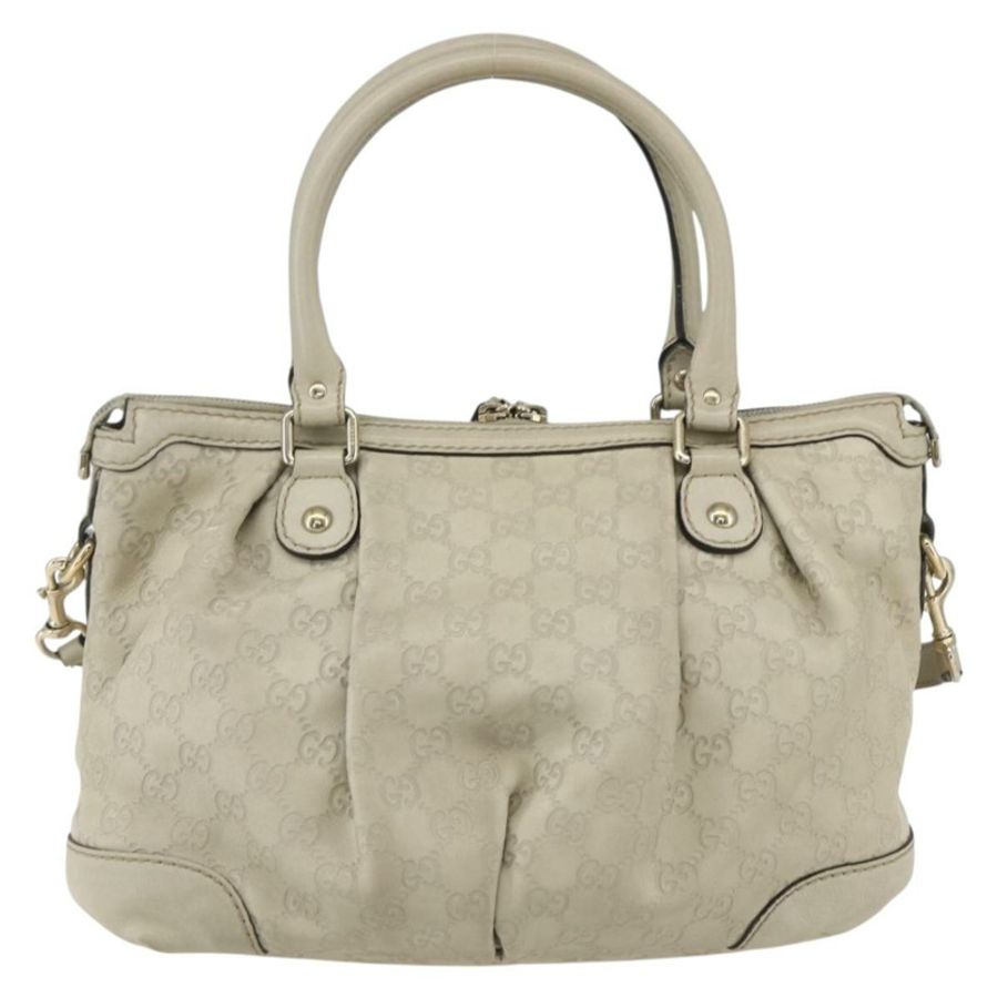 【日本直送】GUCCI GG帆布 Guccissima Sukey 手提包 皮革 2way 象牙金 247902 正品 ep12526-1
