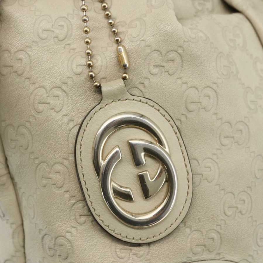 【日本直送】GUCCI GG帆布 Guccissima Sukey 手提包 皮革 2way 象牙金 247902 正品 ep12526-17