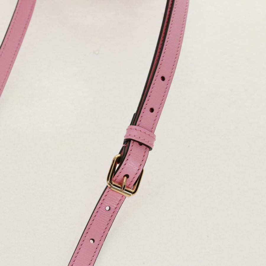【日本直送】GUCCI 手提包 皮革 兩用 粉金配色 671623 正品 159011M-15