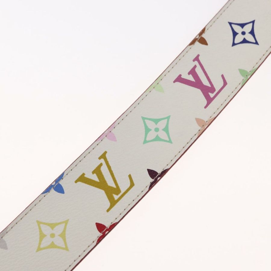 【日本直送】路易威登 (LOUIS VUITTON) 多色皮帶,LV 印花字母鉚釘 M6909,正品編號 159470V-9