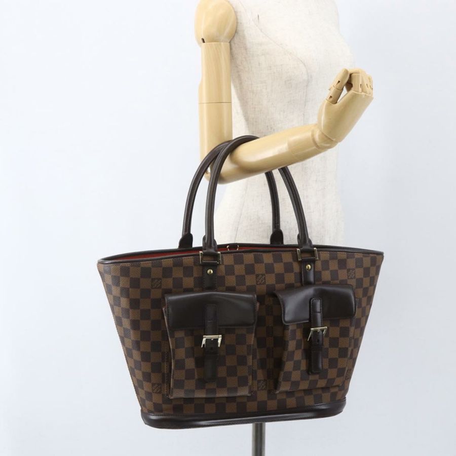 【日本直送】路易威登 Damier Ebene Manosque GM 手提包 N51120 LV 正品 159313-24