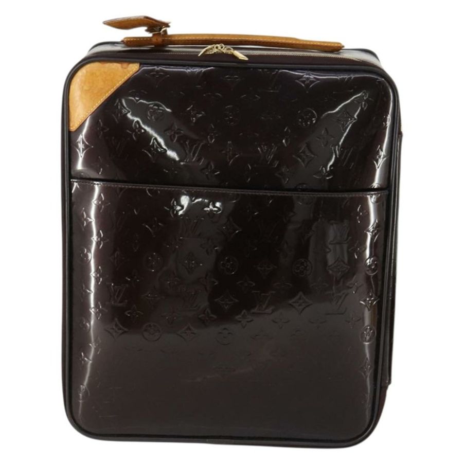 【日本直送】路易威登 Monogram Vernis Pegas 45 行李箱 Amarante M91277 LV 正品 161162-12
