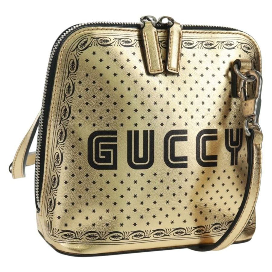 【日本直送】GUCCI 金色皮革單肩包 511189 正品 161291V-0