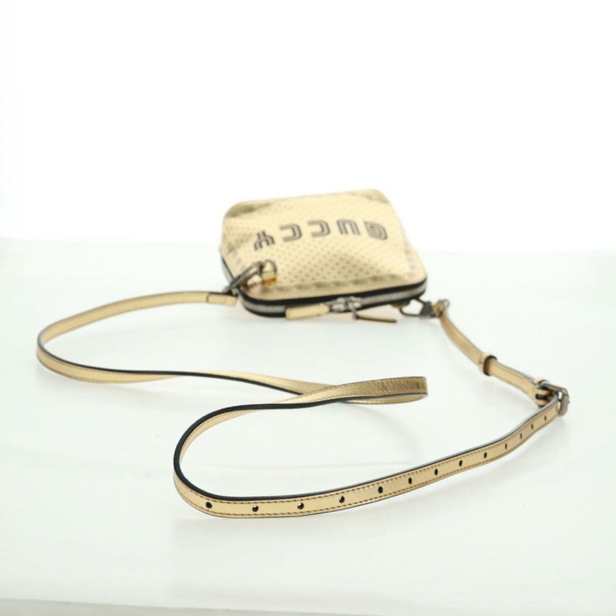 【日本直送】GUCCI 金色皮革單肩包 511189 正品 161291V-6