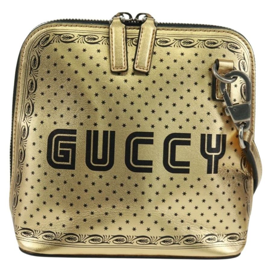 【日本直送】GUCCI 金色皮革單肩包 511189 正品 161291V-12