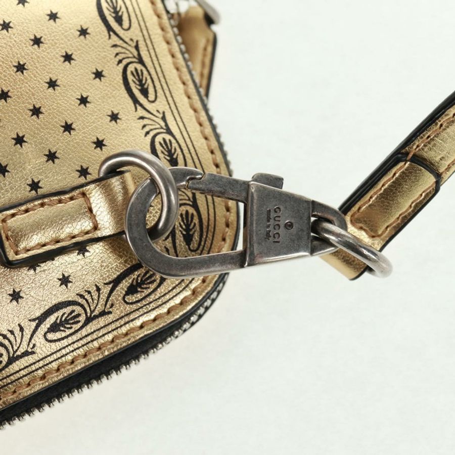 【日本直送】GUCCI 金色皮革單肩包 511189 正品 161291V-17