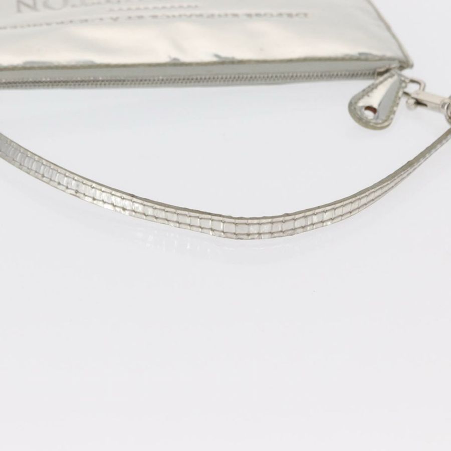 【日本直送】路易威登 Monogram Miroir Pochette Platt 手拿包 銀色 M95277 LV 正品 BA9494-6