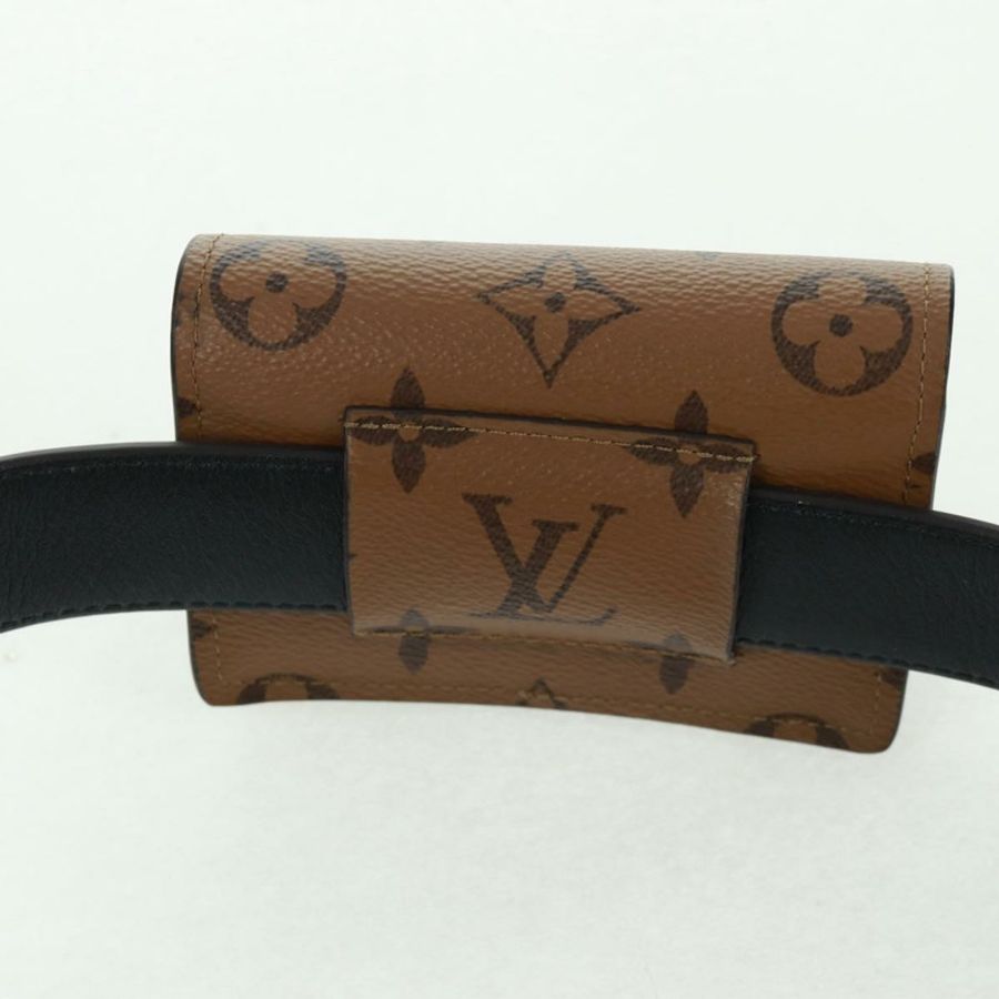 【日本直送】路易威登 Monogram Reverse Ceinture Daily 多口袋手拿包 LV 158211SAM-9