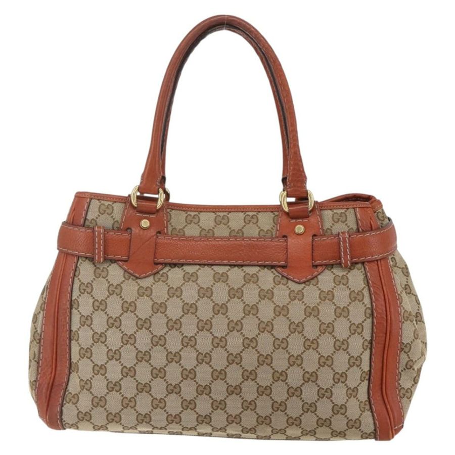 【日本直送】GUCCI GG帆布手提包 米色 金色 247183 正品 mr1815-1