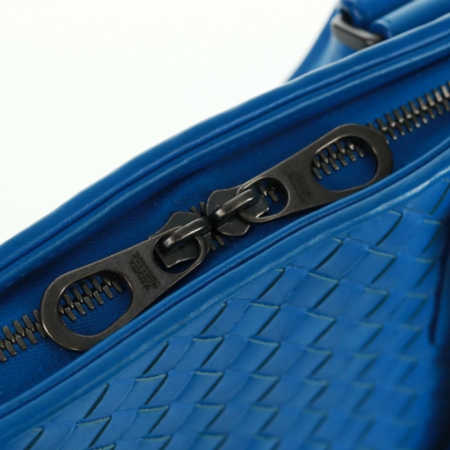 【日本直送】BOTTEGA VENETA INTRECCIATO 商務包皮革藍正品 161673V-16