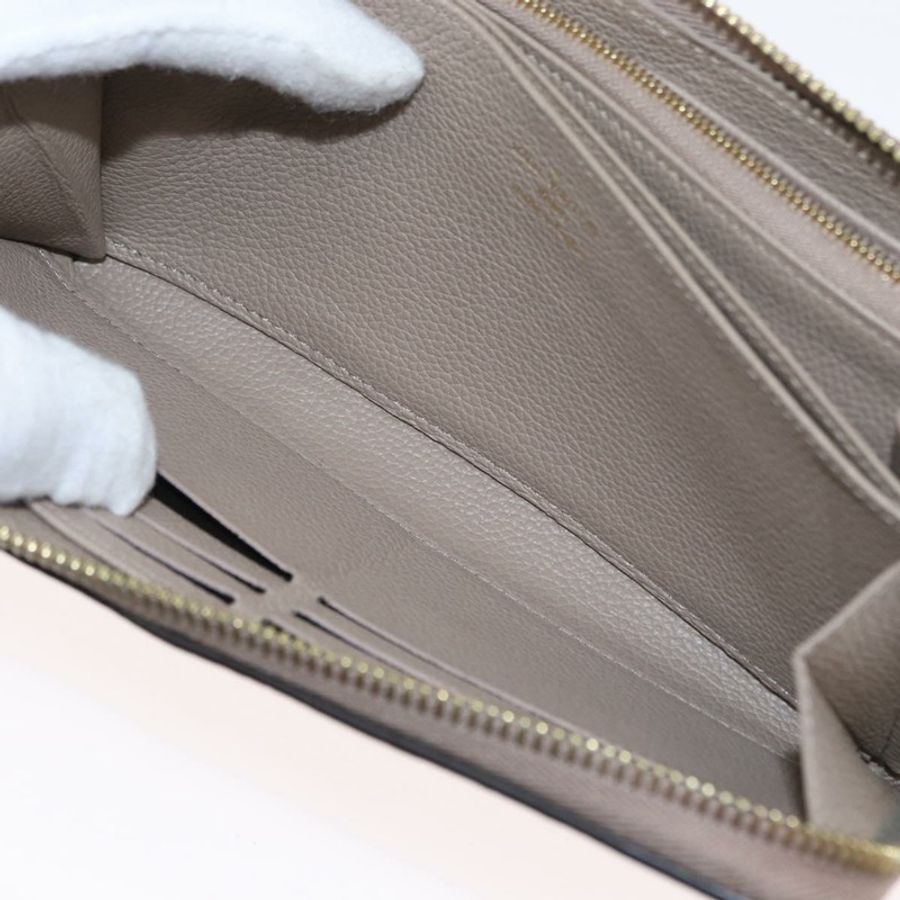 【日本直送】路易威登 雙色 Monogram Empreinte Zippy 皮夾灰色 M69794 正品 163886A-21