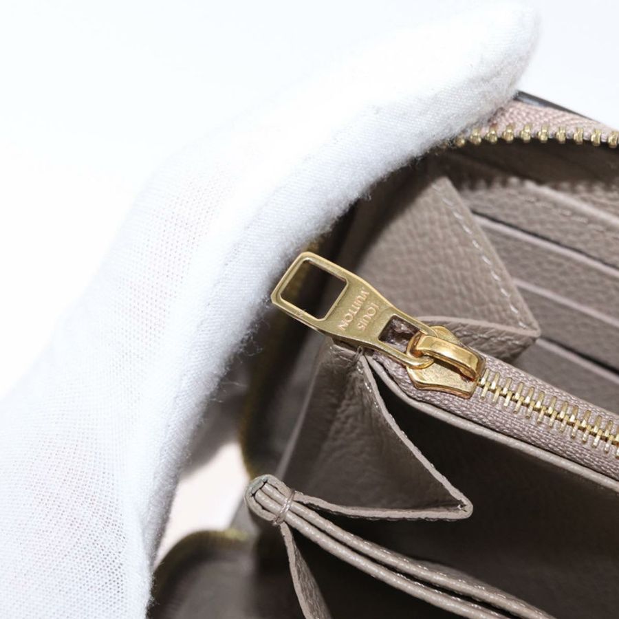 【日本直送】路易威登 雙色 Monogram Empreinte Zippy 皮夾灰色 M69794 正品 163886A-23
