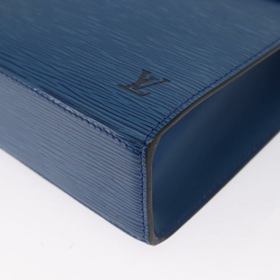【日本直送】路易威登 Epi Malesherbes 手提包藍色 M52375 LV 正品 163509-13