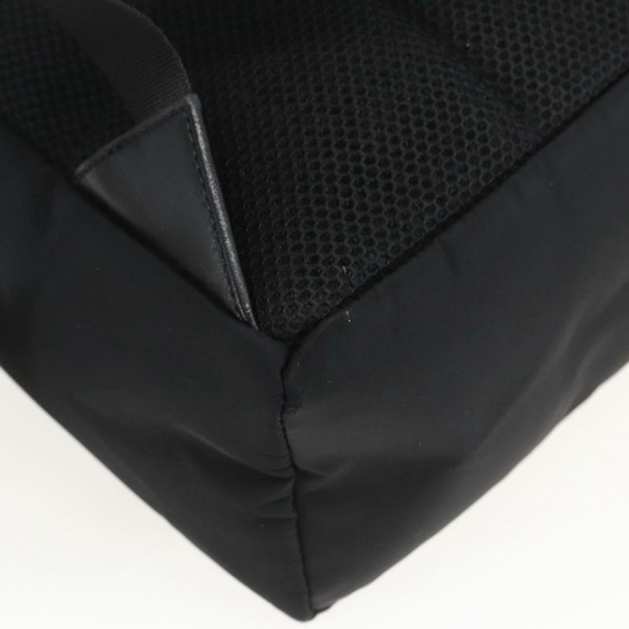 【日本直送】FENDI 亮片雙肩包 尼龍 黑色 銀色 正品 ka1621M-17