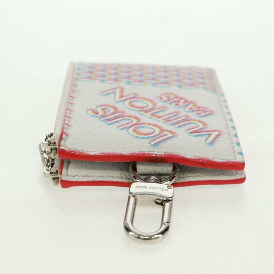 【日本直送】路易威登 Damier Spray 雙拉鍊卡包 白色 M81430 LV 正品 166392M-2