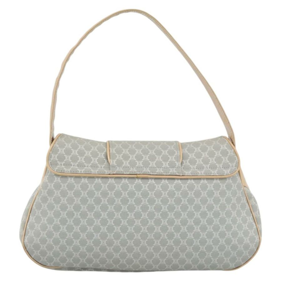 【日本直送】CELINE C Macadam 帆布單肩包 淺藍色 銀色 正品 LNZ508V-2
